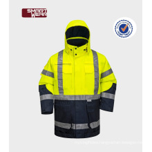 Safety work jacket Hi-Vis reflective jacket security jacket for men workwear